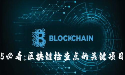 2025必看：区块链检查点的关键项目解析
