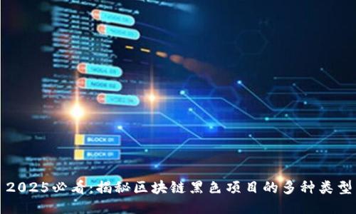 2025必看：揭秘区块链黑色项目的多种类型