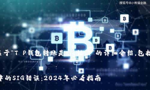 !-- 
为了满足请求，以下是关于“T P钱包转账是sig错误”的详细介绍，包括友好的、关键词及内容。
 --

立即解决T P钱包转账中的SIG错误：2024年必看指南